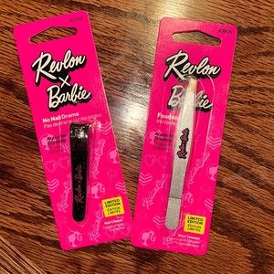 Revlon X Barbie Nail Clipper and Tweezer
